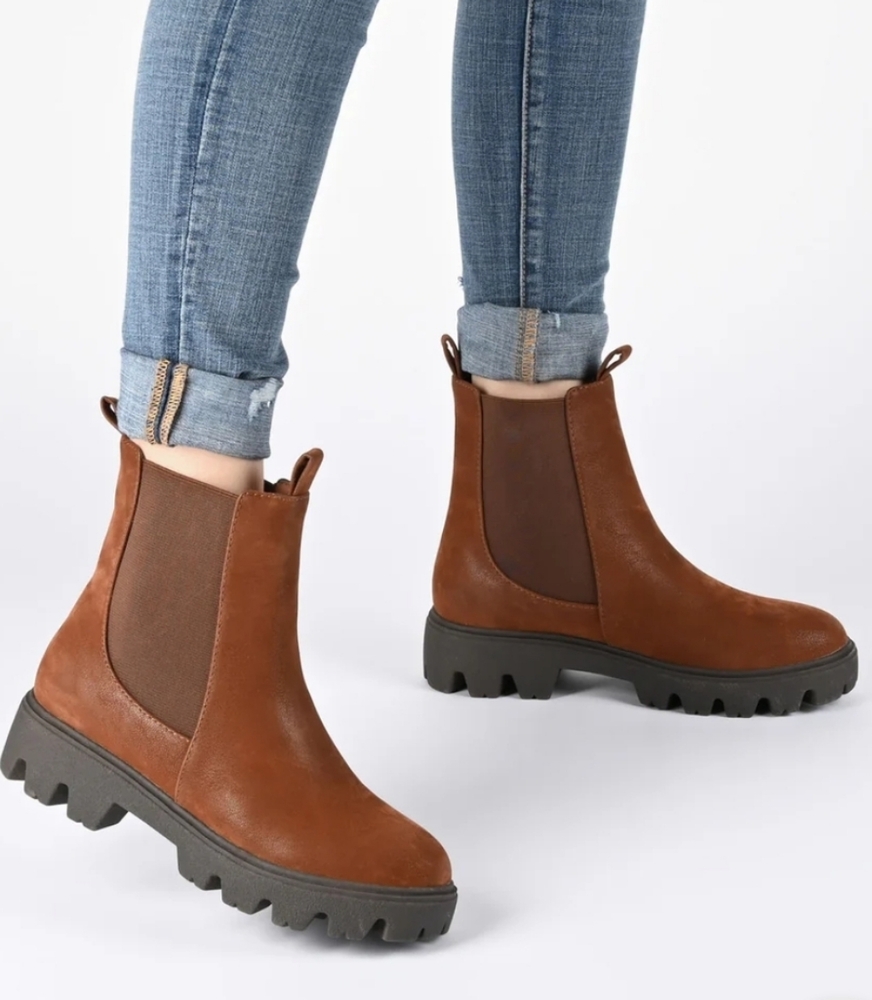 Stylish Brown Ankle Booties